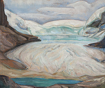 Athabasca Glacier by Bess Larkin Housser Harris sold for $23,750