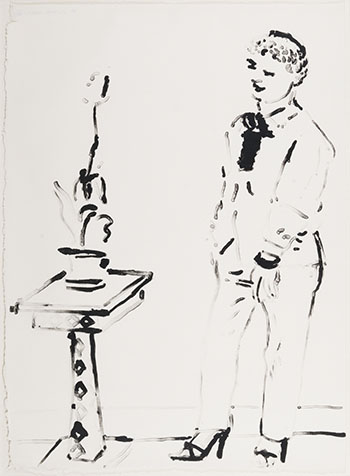 Celia - Musing by David Hockney sold for $21,250