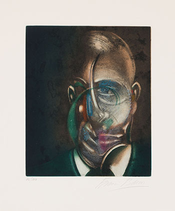 Untitled (Portrait of Michel Leiris, from Requiem pour la Fin des Temps) by Francis Bacon sold for $25,000
