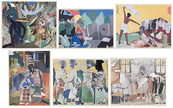 Ritual Bayou by Romare Bearden sold for $25,000