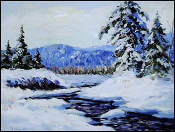 Winter Landscape by Joseph Giunta sold for $1,610