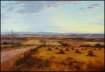 Near Maple Creek, Saskatchewan by Roland Gissing sold for $5,750