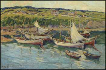Anse au Chapadeau, Gaspé, Quebec by Rita Mount sold for $3,835