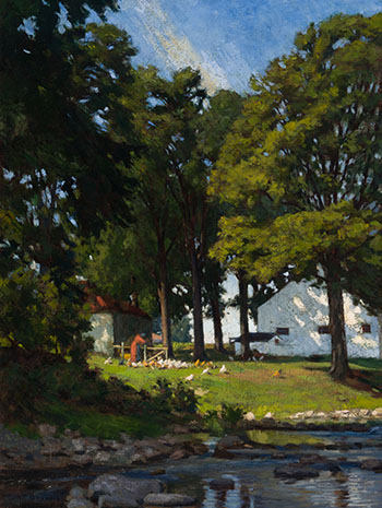 The Farm by William Brymner sold for $10,625