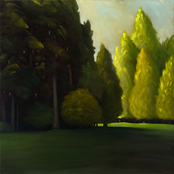 Evergreen and Grass by Ross Penhall