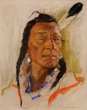 Chief Portrait by Nicholas de Grandmaison