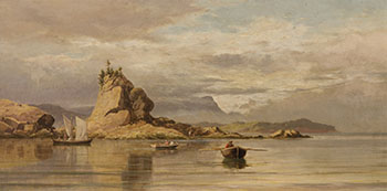 Boats on the Coast by Lucius Richard O'Brien vendu pour $8,125
