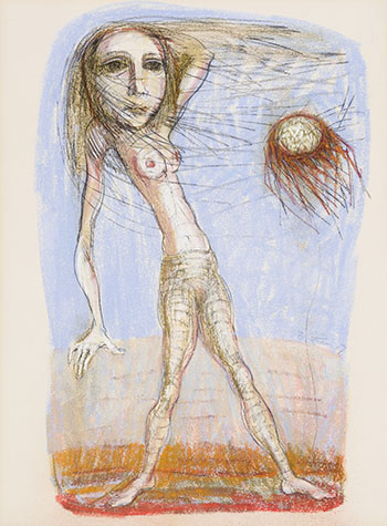 Nude in the Wind by Miller Gore Brittain vendu pour $5,625