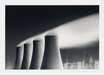 Chapelcross Power Station, Dumfries, Scotland, Study 1 by Michael Kenna sold for $875