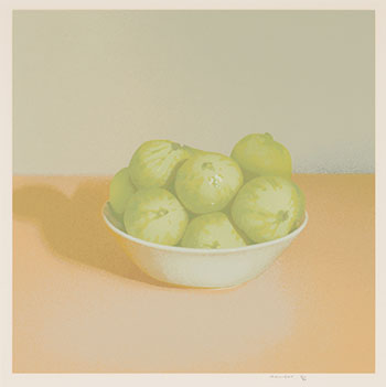 Bowl of Figs by Jack (John Richard) Chambers sold for $1,000