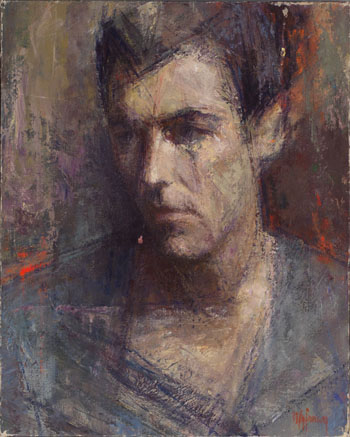 Young Man by Myfanwy Spencer Pavelic sold for $1,375