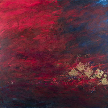 Disco Red by Barbara McGivern sold for $1,750