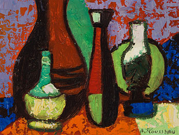 Nature morte by Albert Rousseau sold for $1,500