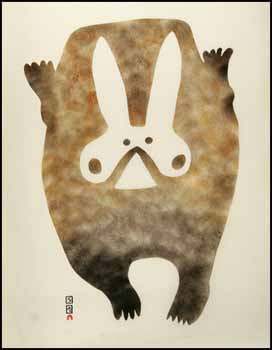 Running Rabbit by Pudlo Pudlat sold for $6,435