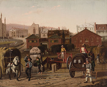 Untitled (Townscape) by William Raphael sold for $21,250