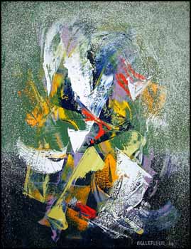 Fleurs fragiles by Léon Bellefleur sold for $19,550