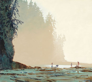At Cullite Creek on the West Coast Trail by Robert Genn sold for $9,375