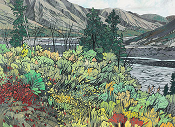 My Northern River by Edward William (Ted) Godwin sold for $9,375