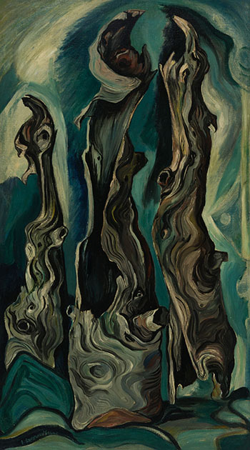 Ghost of the Woods by Fritz Brandtner sold for $11,875