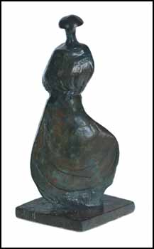 Standing Woman: Shell Skirt by Henry  Moore sold for $23,000
