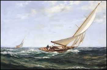 The Race by Montague J. Dawson sold for $161,000