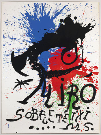 Sobreteixims by Joan Miró sold for $16,250