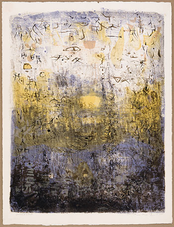 Forêt perdue by Zao Wou-Ki sold for $6,875