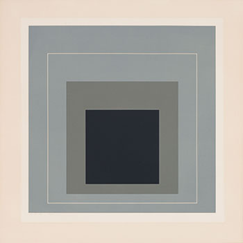White Line Square IX by Josef Albers