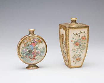 Two Satsuma Vessels, Meiji Period, Circa 1900 by  Japanese Art sold for $563