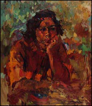 Portrait of a Young Person by Arthur Shilling vendu pour $8,625