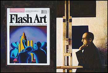 A Eulogy to Art and Aspiration ~ Flash Art Summer 1990 & Mondrian by David Bierk sold for $12,650