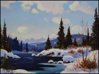 The Riverbank by Roland Gissing sold for $5,175