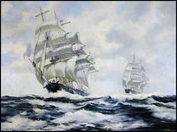 Black Ships by Robert McVittie sold for $6,325