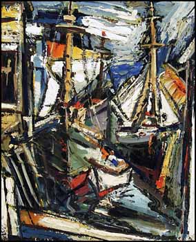 Harbour Scene by Joseph Giunta sold for $1,265