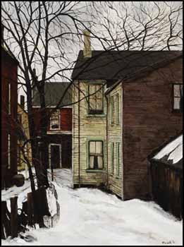 Back of Seaton Street by Albert Jacques Franck sold for $7,605
