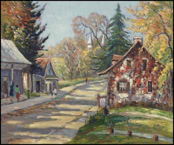 Autumn Sainte-Geneviève, QC by Joseph Giunta sold for $1,521