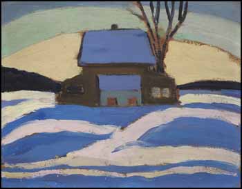 The Barn in Winter by Sarah Margaret Armour Robertson