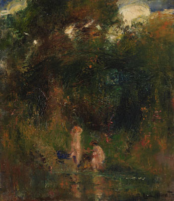 Evening Bathers by Laura Adelaine Muntz Lyall sold for $4,130