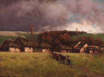 Toward Evening by Homer Ransford Watson sold for $8,260