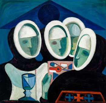 The Four Nuns by Fritz Brandtner vendu pour $12,500