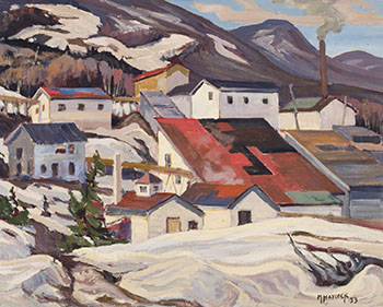 Candego Mine, Gaspé by Dr. Maurice Hall Haycock sold for $6,875