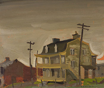 House at Gifford, P.Q. by Charles Fraser Comfort sold for $7,500