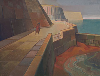 Below the Seawall by Henry George Glyde sold for $11,250