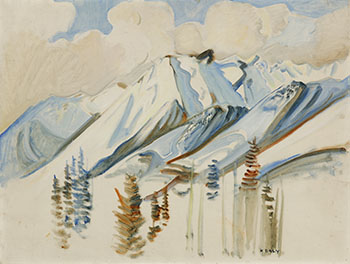 Mountain Forms by Kathleen Frances Daly Pepper sold for $3,438
