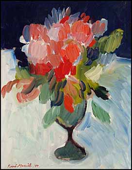 Untitled (Bouquet) by René Marcil sold for $4,600