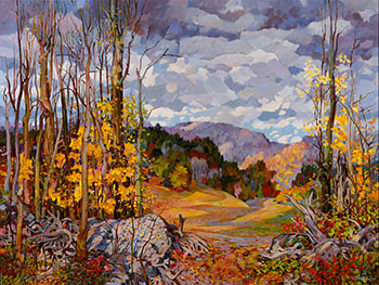 Halton Hills, Autumn (03819/A90-074) by Donald MacKay Houstoun sold for $2,813
