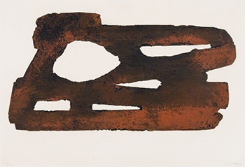 Eau-forte XXVII by Pierre Soulages sold for $21,250